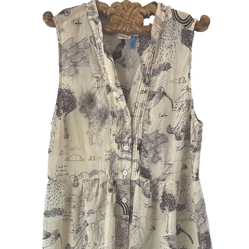 ISO: Anthropologie Scottish Winds Frightened Rabbit Silk Top/Blouse in ANY Size